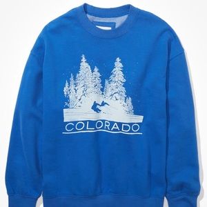 American Eagle Colorado Graphic Sweatshirt